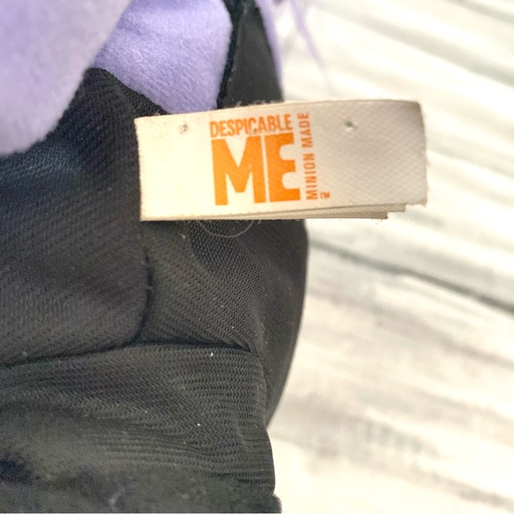 Despicable Me Evil Minion One Eye Purple Plush 18” Toy Factory Minions 2014 - Picture 8 of 13